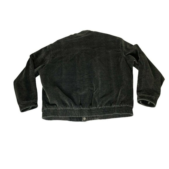 Avid Jacket Mens XL Coat Brown Bomber Tweed Combed Cotton Quilted Lining Vintage - Picture 7 of 12